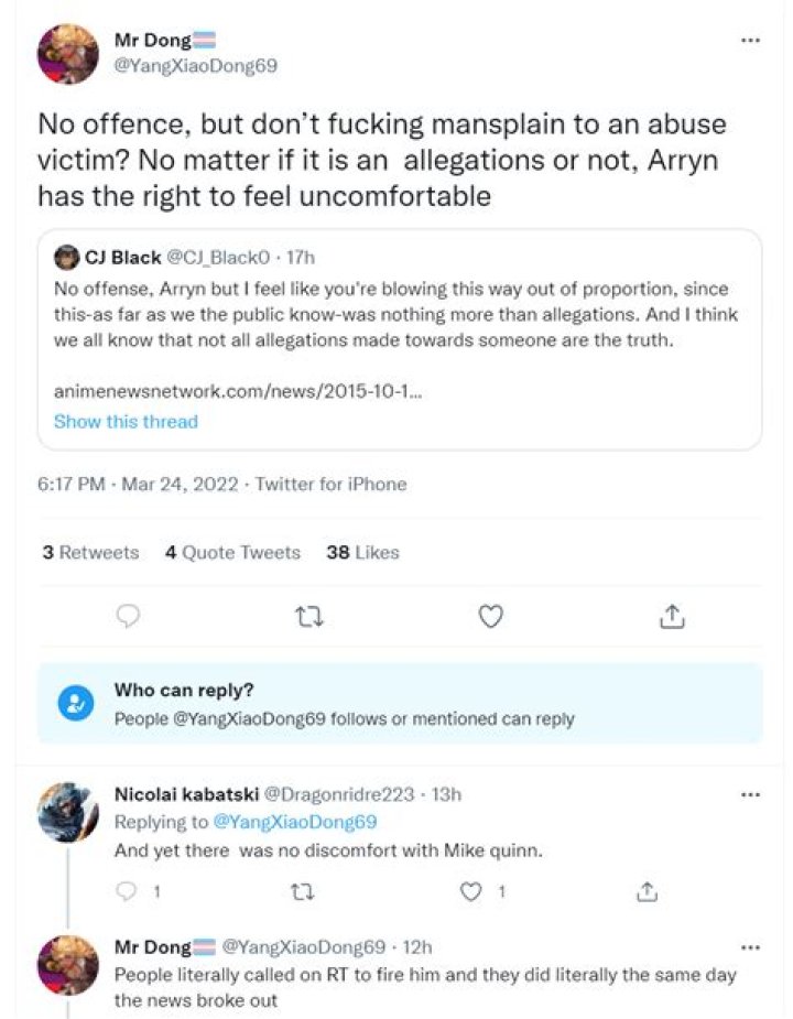 
Tow Ubukata, RWBY Writer Was Charged With Domestic Abuse 